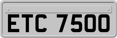 ETC7500
