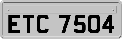 ETC7504
