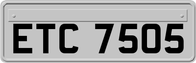 ETC7505