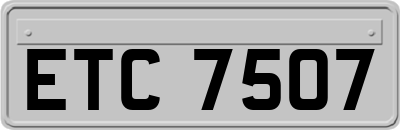 ETC7507