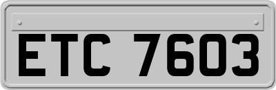 ETC7603