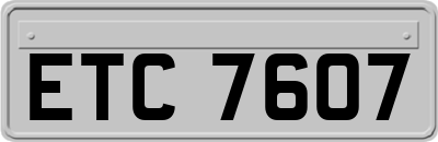 ETC7607