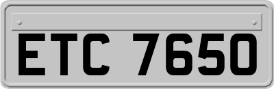 ETC7650