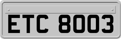 ETC8003