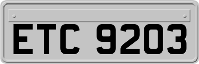 ETC9203