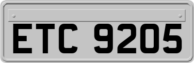 ETC9205
