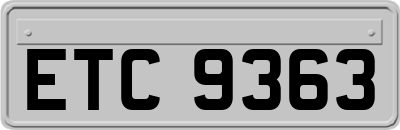 ETC9363