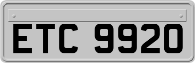 ETC9920