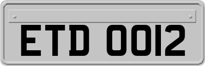 ETD0012
