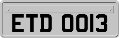 ETD0013