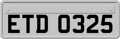 ETD0325