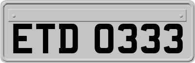 ETD0333