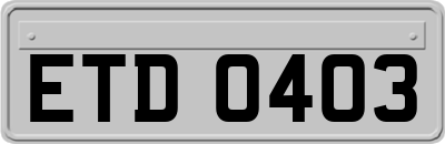 ETD0403