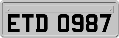 ETD0987