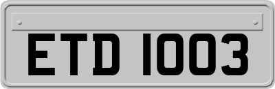 ETD1003