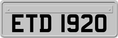 ETD1920