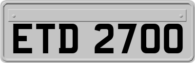 ETD2700