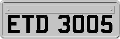 ETD3005