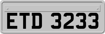 ETD3233