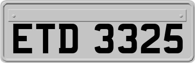 ETD3325