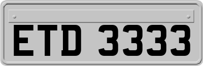 ETD3333