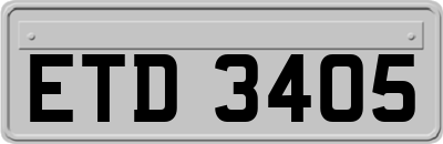 ETD3405