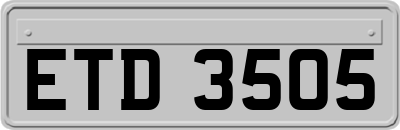 ETD3505