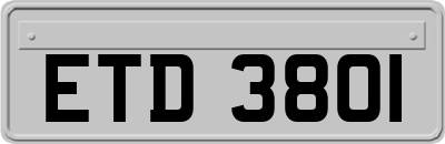 ETD3801