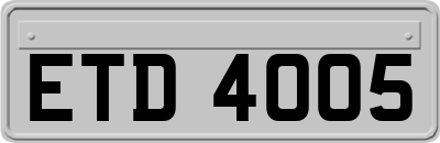 ETD4005