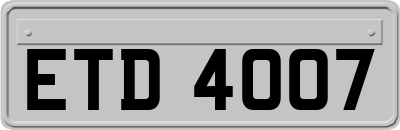 ETD4007