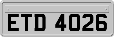 ETD4026