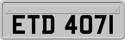 ETD4071