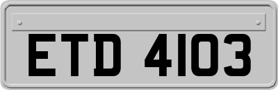 ETD4103