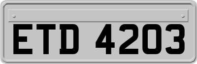 ETD4203