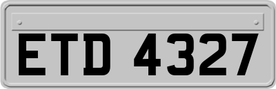 ETD4327
