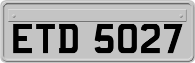 ETD5027