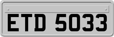 ETD5033