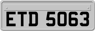 ETD5063