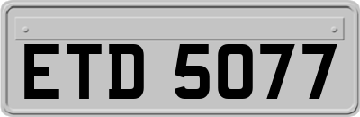 ETD5077
