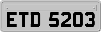 ETD5203