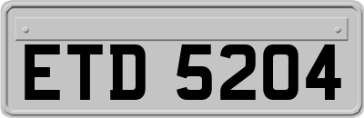 ETD5204