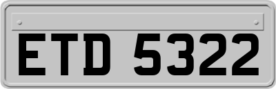 ETD5322