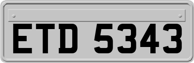 ETD5343