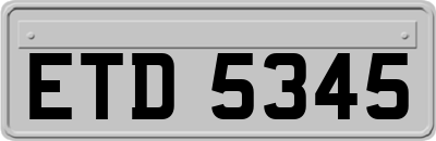 ETD5345