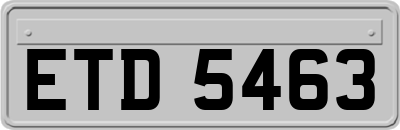 ETD5463