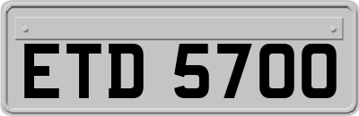 ETD5700