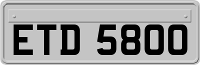 ETD5800