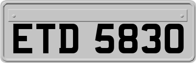 ETD5830