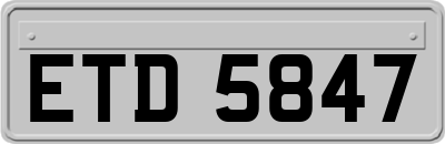 ETD5847