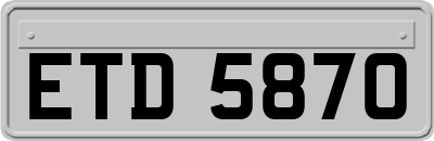 ETD5870